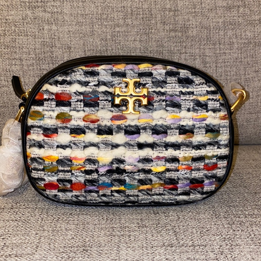 Tory Burch Kira Tweed Camera Bag